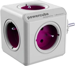 POWERCUBE multifunkční zásuvkový systém REWIRABLE - kostka 5 zásuvek + proudová pojistka
