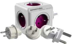 POWERCUBE multifunkční zásuvkový systém Rewirable + Travel Plugs 8718444083085 - Kabely + redukce