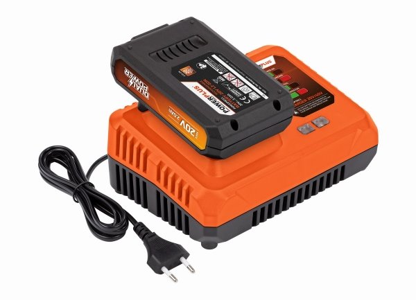 Powerplus Nabíječka 20V/40V + Baterie 20V LI-ION 2,0Ah