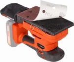 Powerplus POWDP50300 – Akumulátorová vibračná brúska 20 V (bez akumulátora)