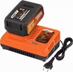 Powerplus POWDP9051 - Nabíjačka 20V/40V - 4,0Ah
