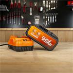 Powerplus POWDP90640 - Nabíječka 20V/40V plus Baterie 40V LI-ION 2,5Ah