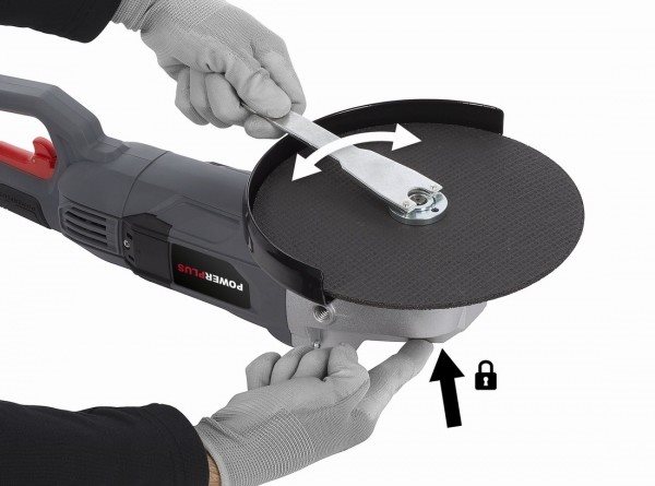 Powerplus POWE20030 Úhlová bruska, 2200W, 230mm