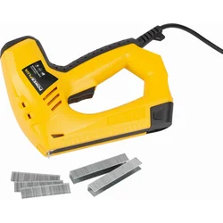 Powerplus POWX13700 - Elektrická sponkovačka / hřebíkovačka 45W