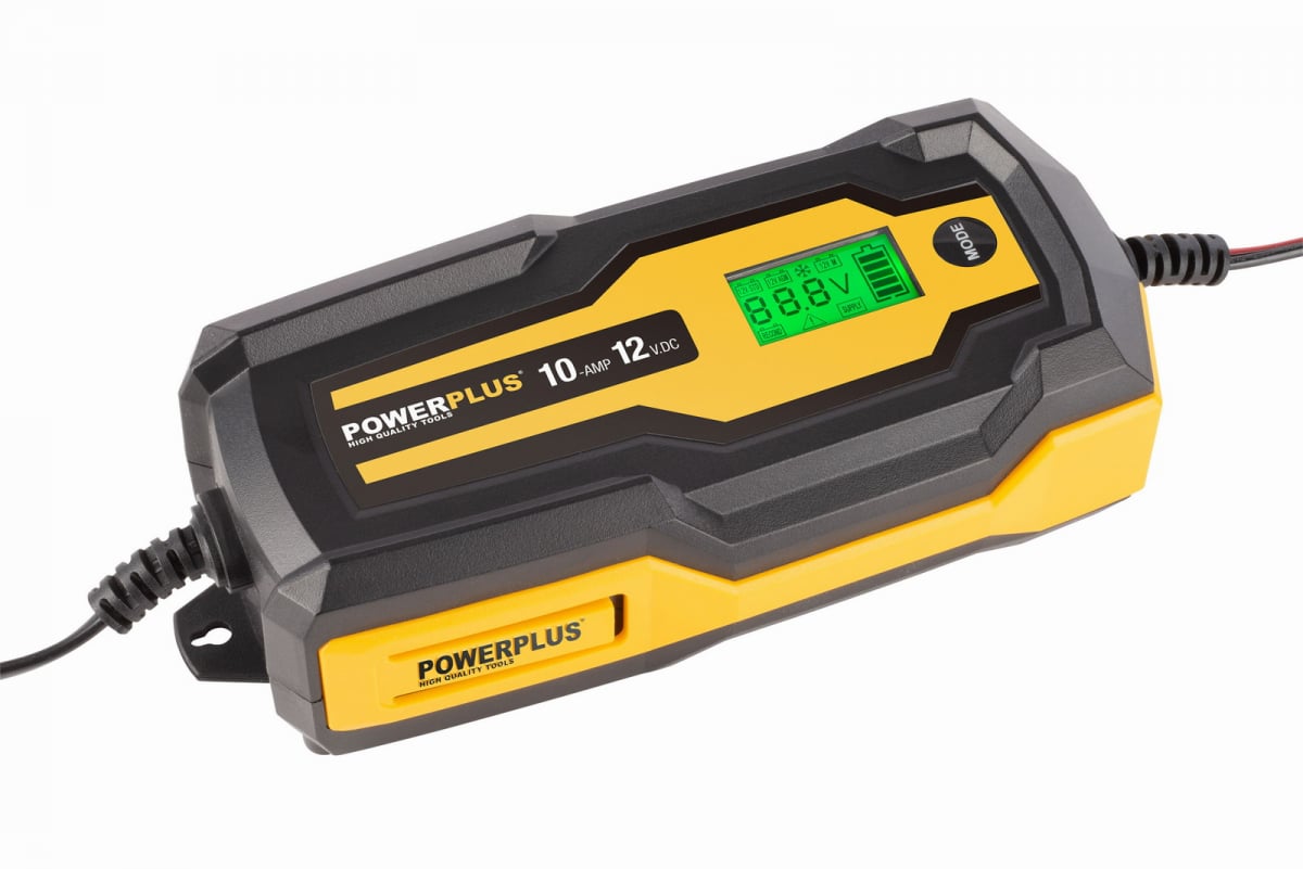 Powerplus POWX4207 - Automatická nabíjačka batérií 160W / 10A / 200Ah