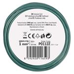 Predlžovací kábel 2 m / 1 zásuvka / zelený / PVC / 1 mm2