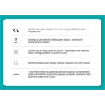Predlžovací kábel CONNECT IT , 5 zásuviek, 2 m, s vypínačmi (biely)