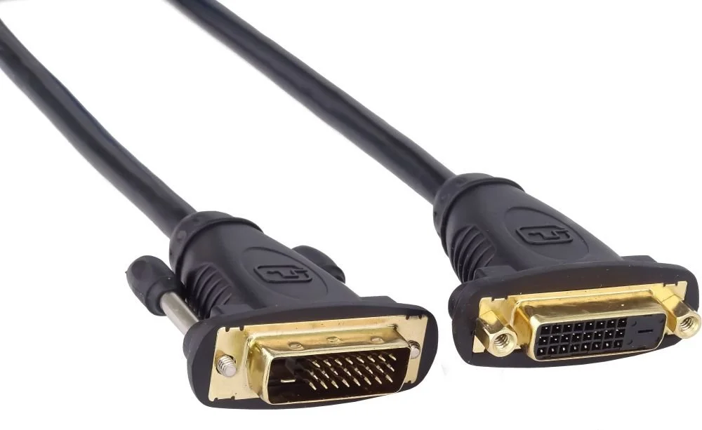 Predlžovací kábel PremiumCord DVI-D,dual-link,DVI(24+1),MF, 2 m