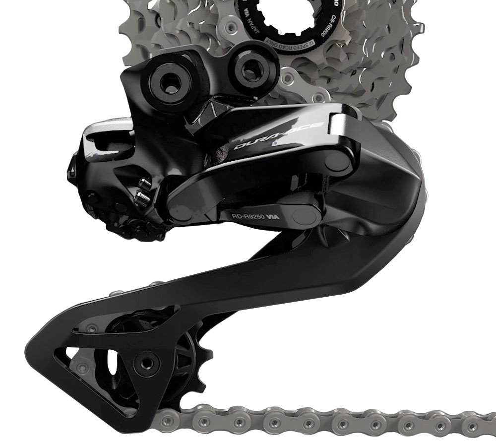 Přehazovačka SHIMANO DURA-ACE Di2 RD-R9250 12 rychl silniční bal