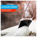 Prémiové ochranné tvrdené sklo FIXED Armor s aplikátorom pre Apple iPhone 15 Plus, čierne