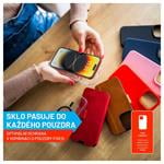Prémiové ochranné tvrdené sklo FIXED Armor s aplikátorom pre Apple iPhone 15 Pro Max, čierne