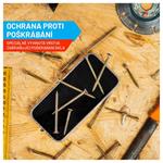 Prémiové ochranné tvrzené sklo FIXED Armor s aplikátorem pro Apple iPhone 15, černé