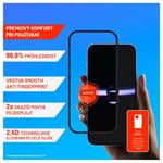 Prémiové ochranné tvrzené sklo FIXED Armor s aplikátorem pro Apple iPhone 15 Pro Max, černé