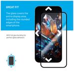 Prémiové ochranné tvrzené sklo FIXED Armor s aplikátorem pro Samsung Galaxy A54 5G, černé