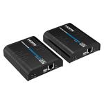 PremiumCord 4K@60Hz HDMI KVM extender s USB 2.0 na 120 m cez LAN