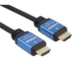 PremiumCord 4K HDMI 2.0b High Speed + Ethernet kabel, zlacené HQ konektory, 1m