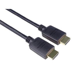 PremiumCord 4K HDMI 2.0b High Speed + Ethernet kabel, zlacené konektory, 1m