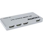 PremiumCord 8K@60Hz, 4K@144Hz HDMI switch 3:1 s dálkovým ovladačem