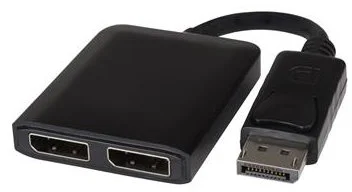 PremiumCord adaptér DisplayPort - 2x DisplayPort, MST,rozšíření+zrcadlení+2 obrazy, 4K*2K
