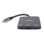 PremiumCord Adaptér USB-C na HDMI, USB3.0, PD, rozlišení 4K a FULL HD 1080p