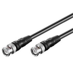 PremiumCord BNC kábel pre audio/video 75 Ohm 1m M/M