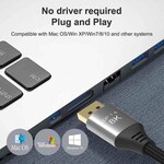 PremiumCord DisplayPort 1.4 přípojný kabel kport13-05