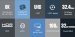 PremiumCord DisplayPort 1.4 přípojný kabel kport13-05