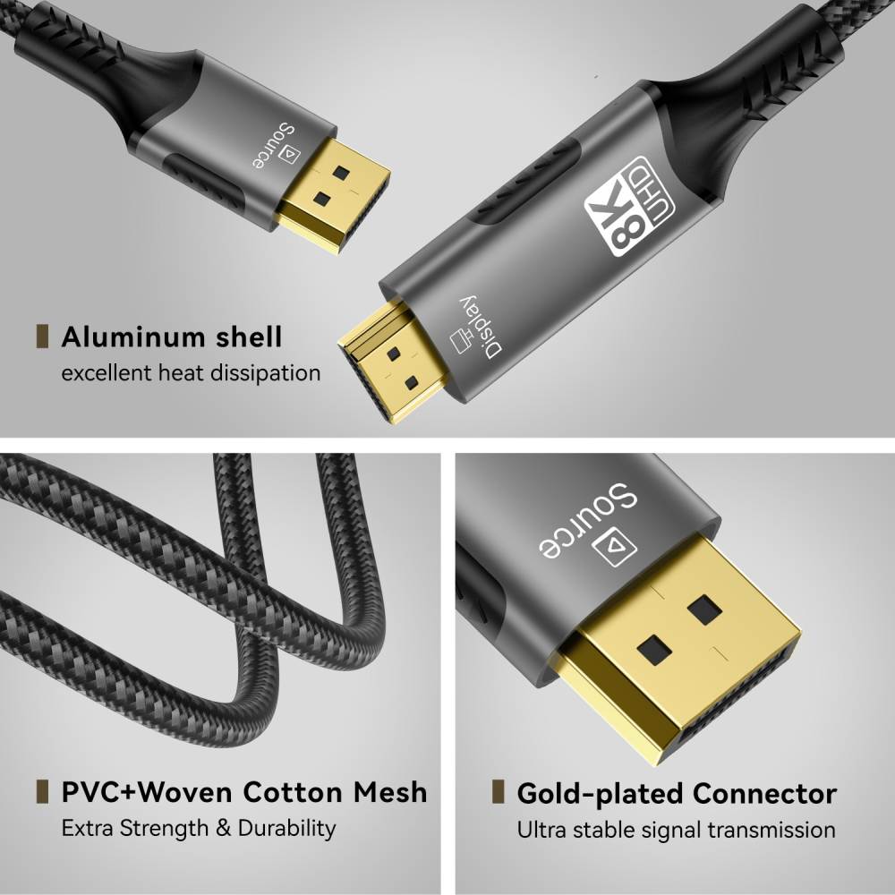 PremiumCord DisplayPort kportadk06-02