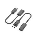 PremiumCord DisplayPort na HDMI samec/samica, podpora 3D, 4K2K@30Hz, 0,2 m