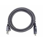 PremiumCord Ethernetový kábel USB-C -> LAN RJ45 10/100/1000 MBIT dĺžka 1 m