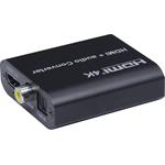 PremiumCord HDMI 4K Audio extractor s oddělením audia na stereo jack, SPDIF Toslink, RCA