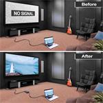 PremiumCord HDMI repeater až do 50m