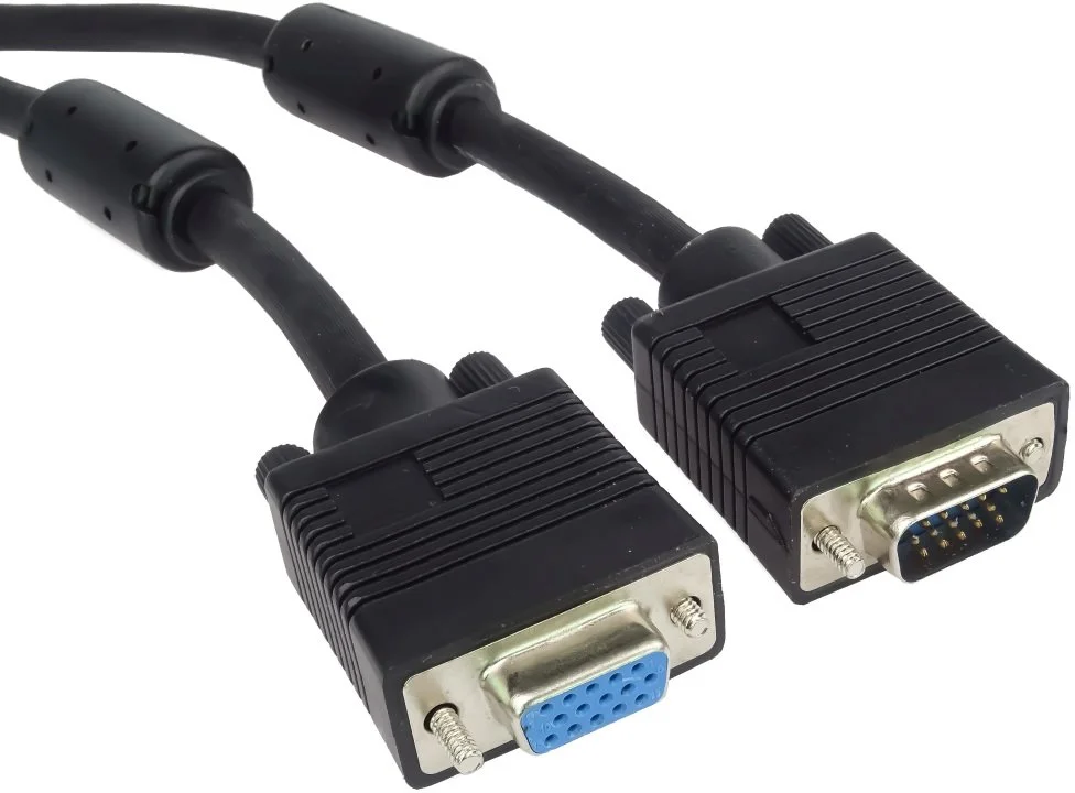 PremiumCord Kabel prodlužovací HQ(Coax) 2x ferrit, SVGA, DDC2, 3xCoax+8žil, 3m