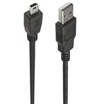 PremiumCord Kabel USB 2.0, A-B mini, 5pinů, 3m