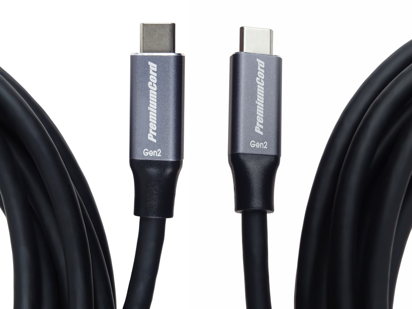 PremiumCord ku31cr5 - USB-C kabel černý 5m