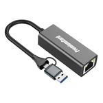 PremiumCord ku31ether07 – Adaptér USB-C a USB-A, 15 cm