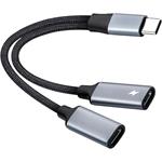 PremiumCord ku31zvuk06 – adaptér USB-C 2 v 1