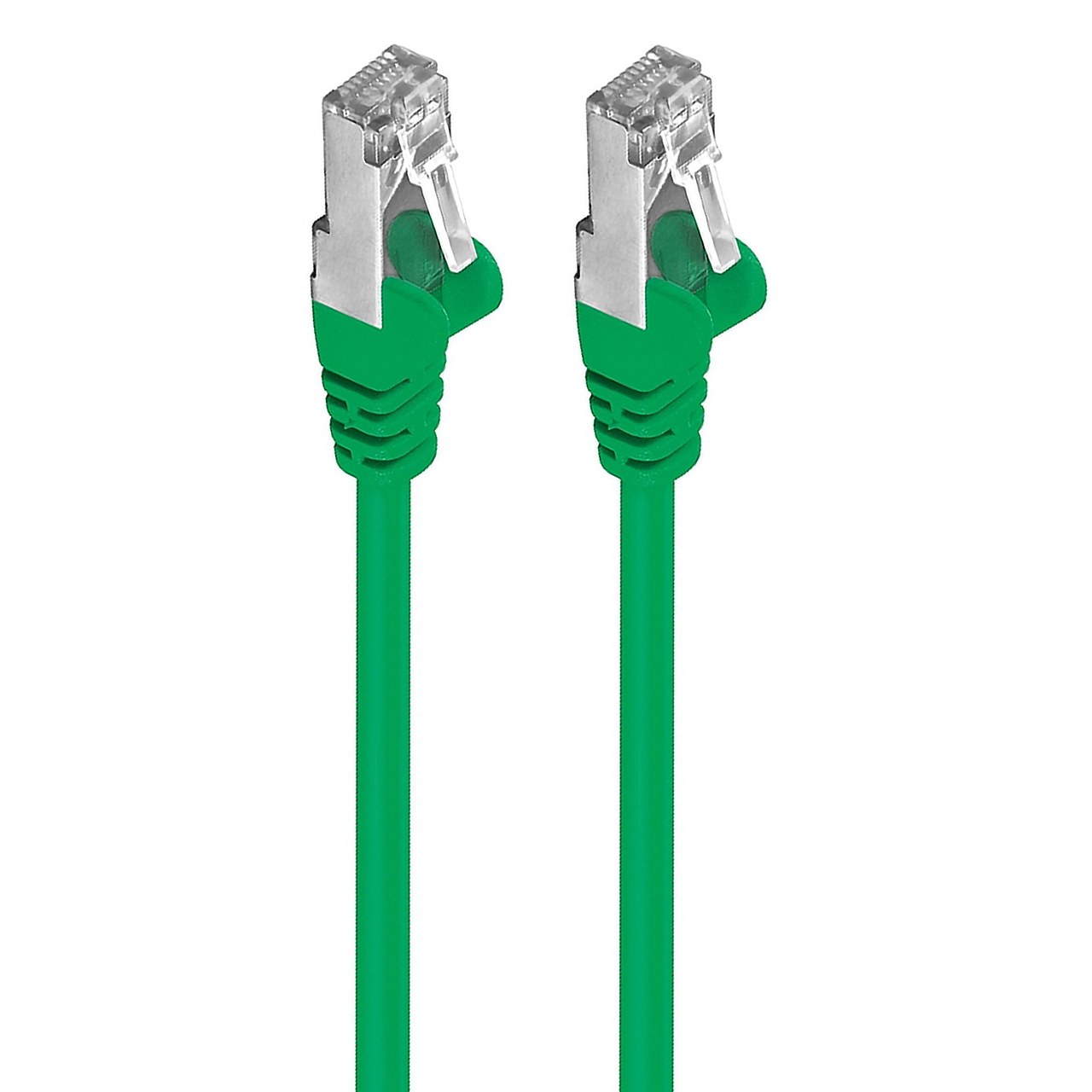 Premiumcord Patch kabel SFTP CAT6A, 3m - zelený