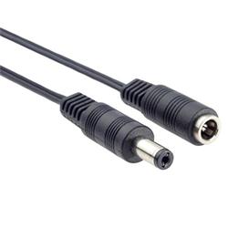 PremiumCord Prodlužovací kabel napájecího konektoru 5,5/2,1mm, délka: 1,5m