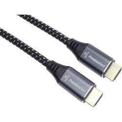 PremiumCord ULTRA HDMI 2.1 High Speed + Ethernet kábel 8K@60Hz,zlacené 1m kphdm21s1