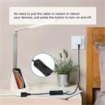 PremiumCord USB 2.0 kabel prodlužovací s vypínačem