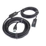 PremiumCord USB 3.0 repeater a prodlužovací kabel A/M-A/F 20m