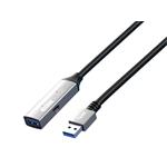 PremiumCord USB 3.2 opakovací a predlžovací kábel samec - samica, 5Gbps, hliník 15 m