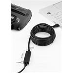 PremiumCord USB 3.2 repeater a prodlužovací kabel A/M-A/F 15m