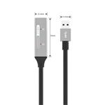 PremiumCord USB 3.2 repeater a prodlužovací kabel
