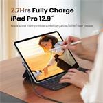 PremiumCord USB-C 2x zahnutý kabel ( USB 3.2 GEN 2x2, 5A, 100W, 20Gbit/s ) bavlněný oplet, 1m