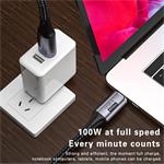 PremiumCord USB4 Gen 3x2 40Gbps 8K 60Hz 240W kábel Thunderbolt 3 1,2 m