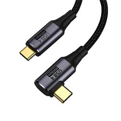 PremiumCord USB4™ Gen 3x2 40Gbps 8K@60Hz 240W Thunderbolt 3 kabel 0,8m
