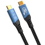 PremiumCord USB4 verzia 2.0 80Gbps 16K 60Hz 240W kábel Thunderbolt 3 a 4 0,8 m