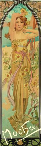 PRESCO Záložka Alfons Mucha – Nádhera dne